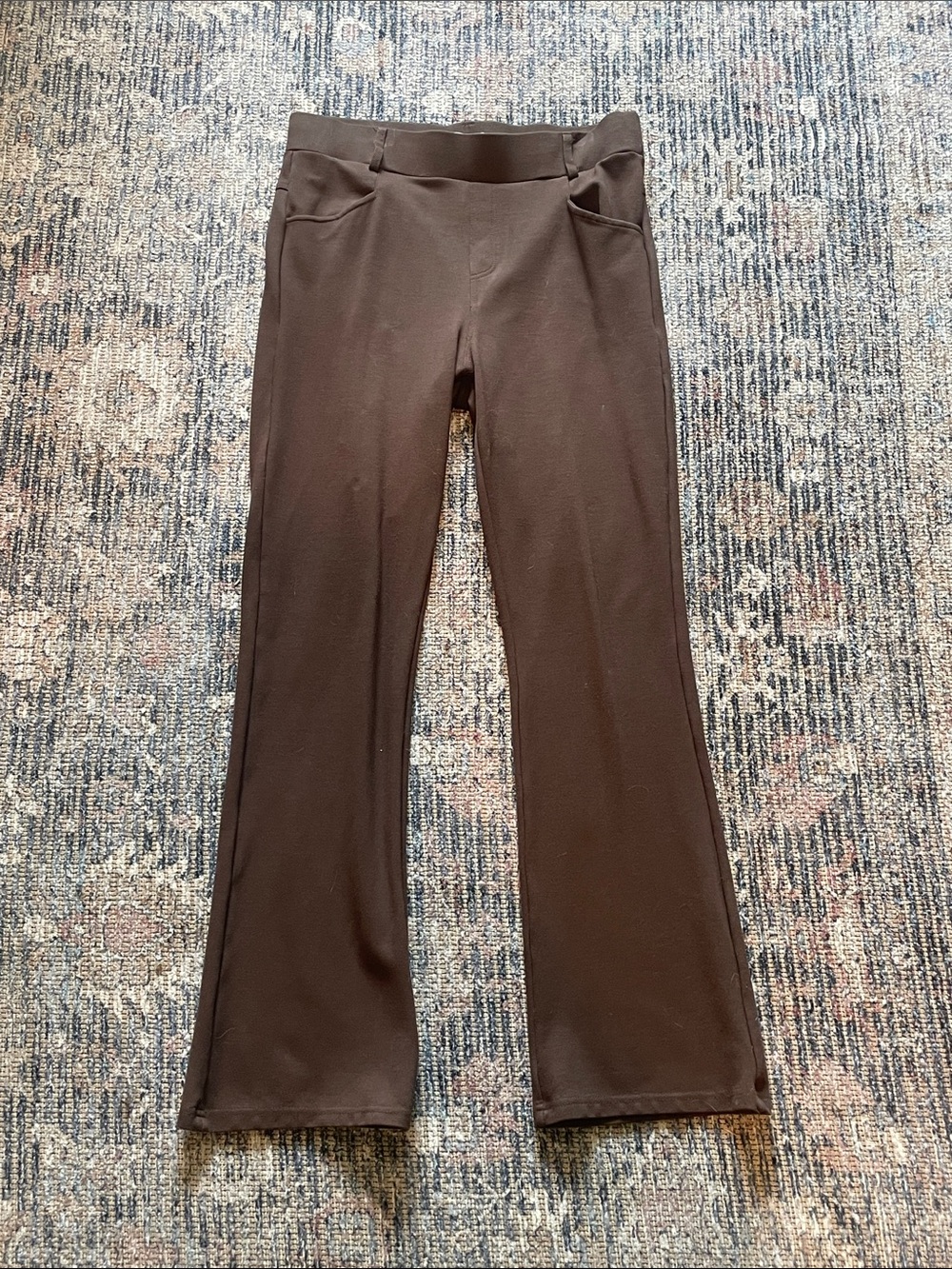 Brown Knit Pants